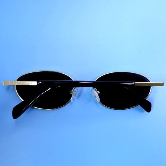 Rebecca Minkoff evangelyne Sunglasses Gold/Black 100% UV Protection main image 12